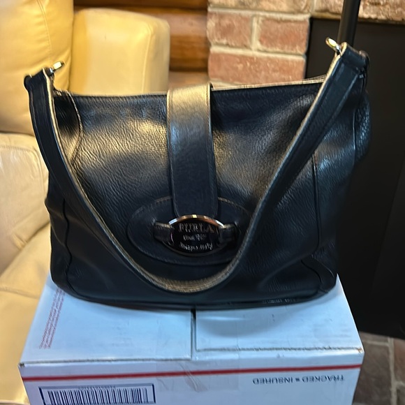 Furla Handbags - Furla Leather Shoulder Bag